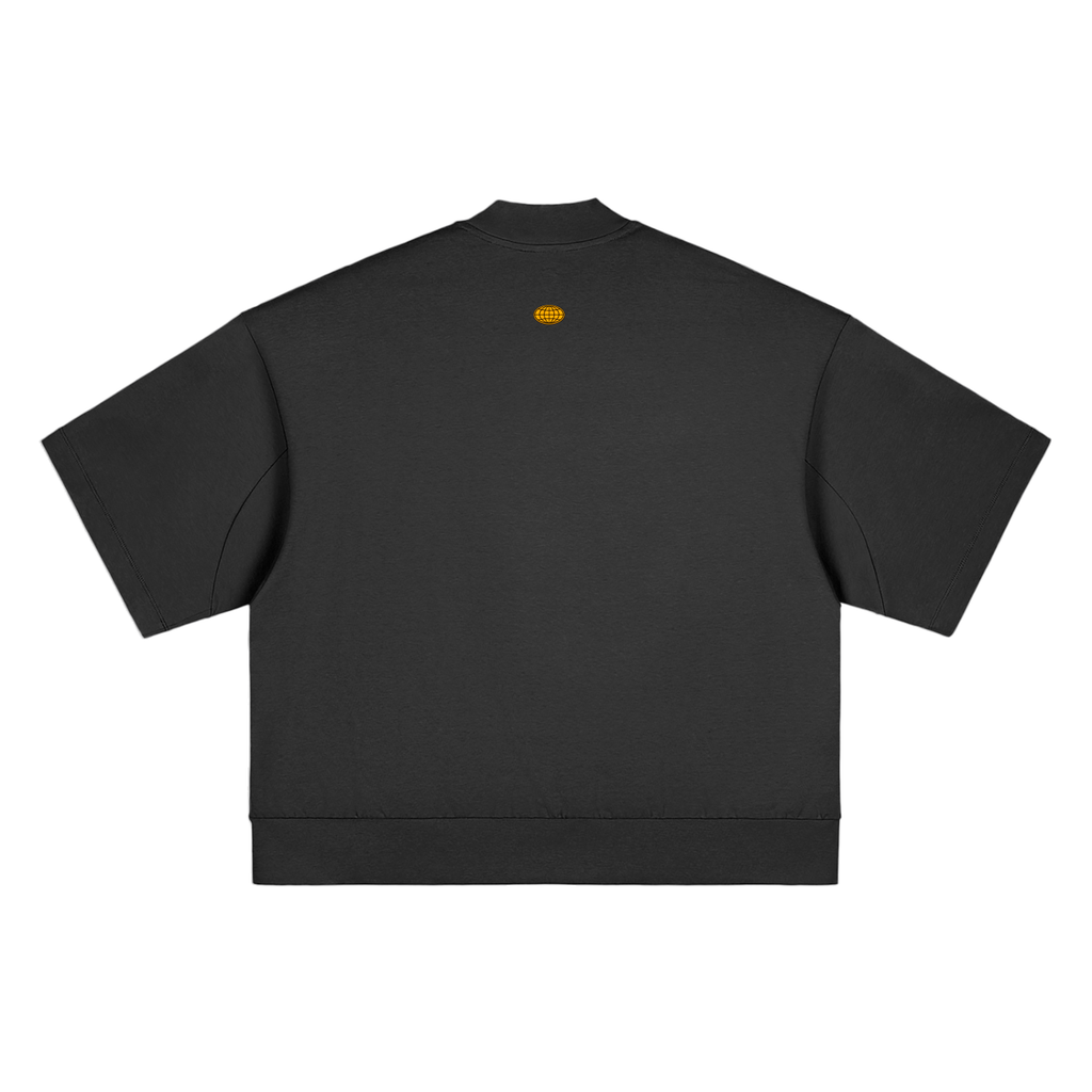 Oversized Mock Neck T-shirt