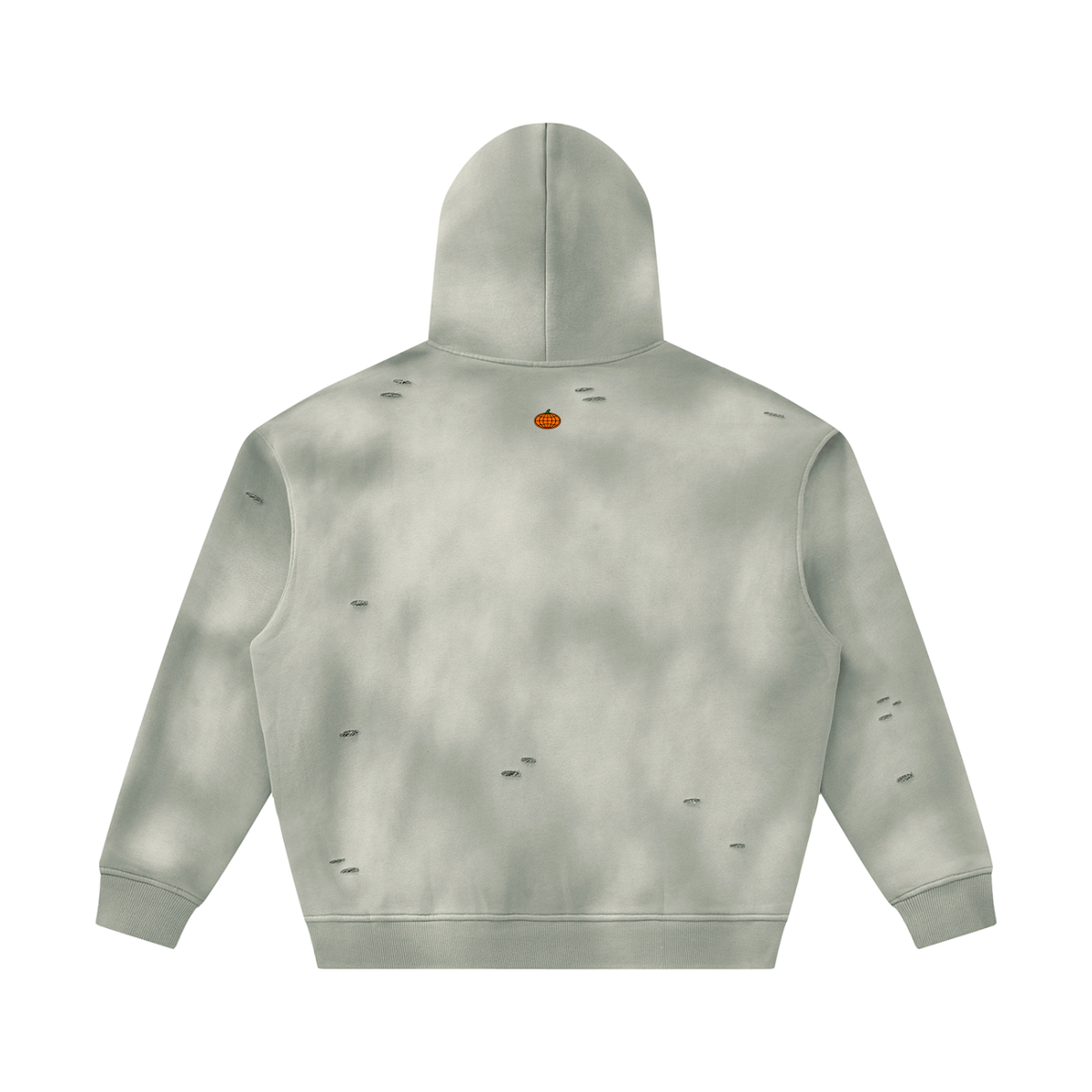 Frayed Fleece Hoodie