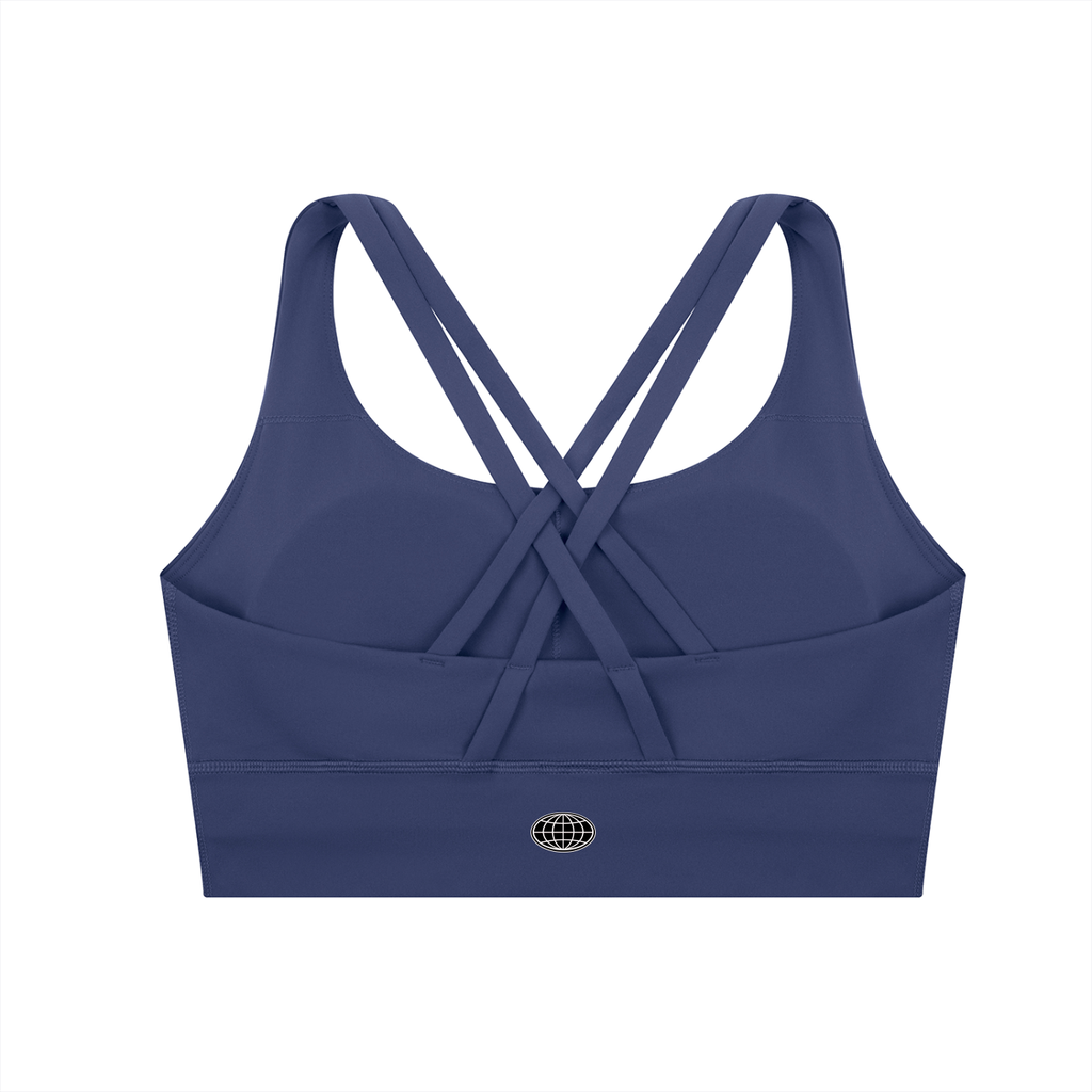 Sports Bra (Black Logo)