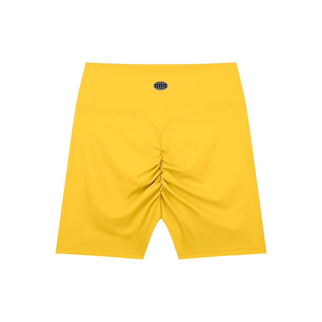 Biker Shorts (Black Logo)