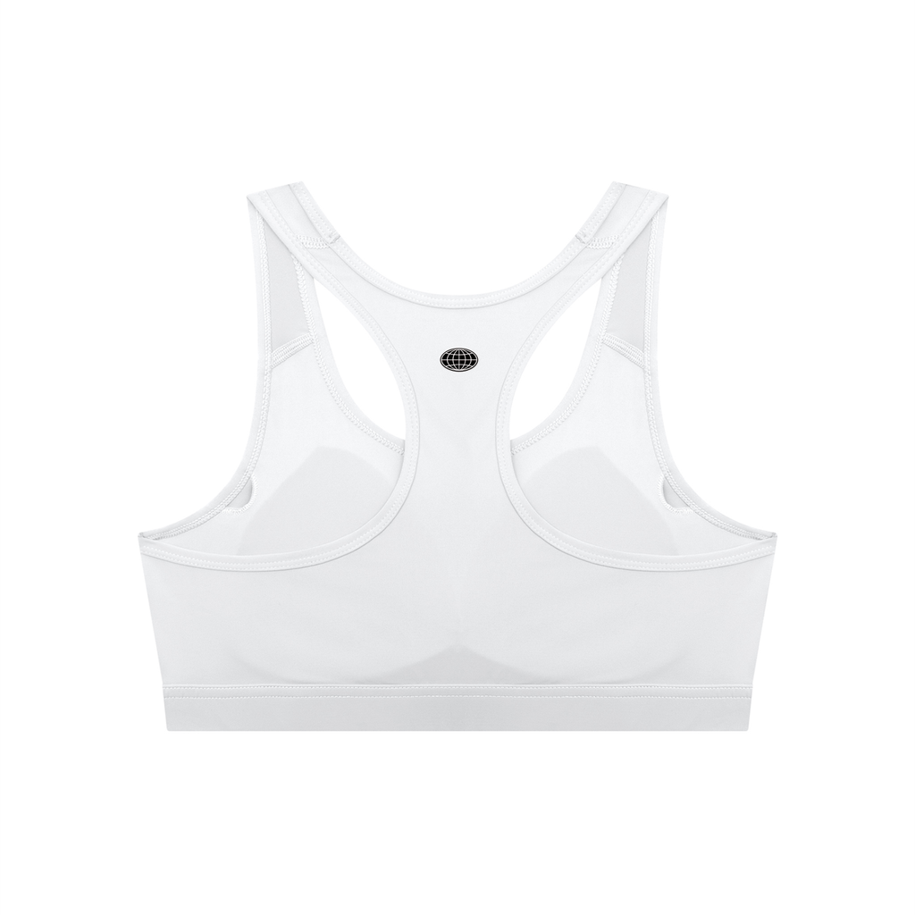 Sports Bra (Black Logo)