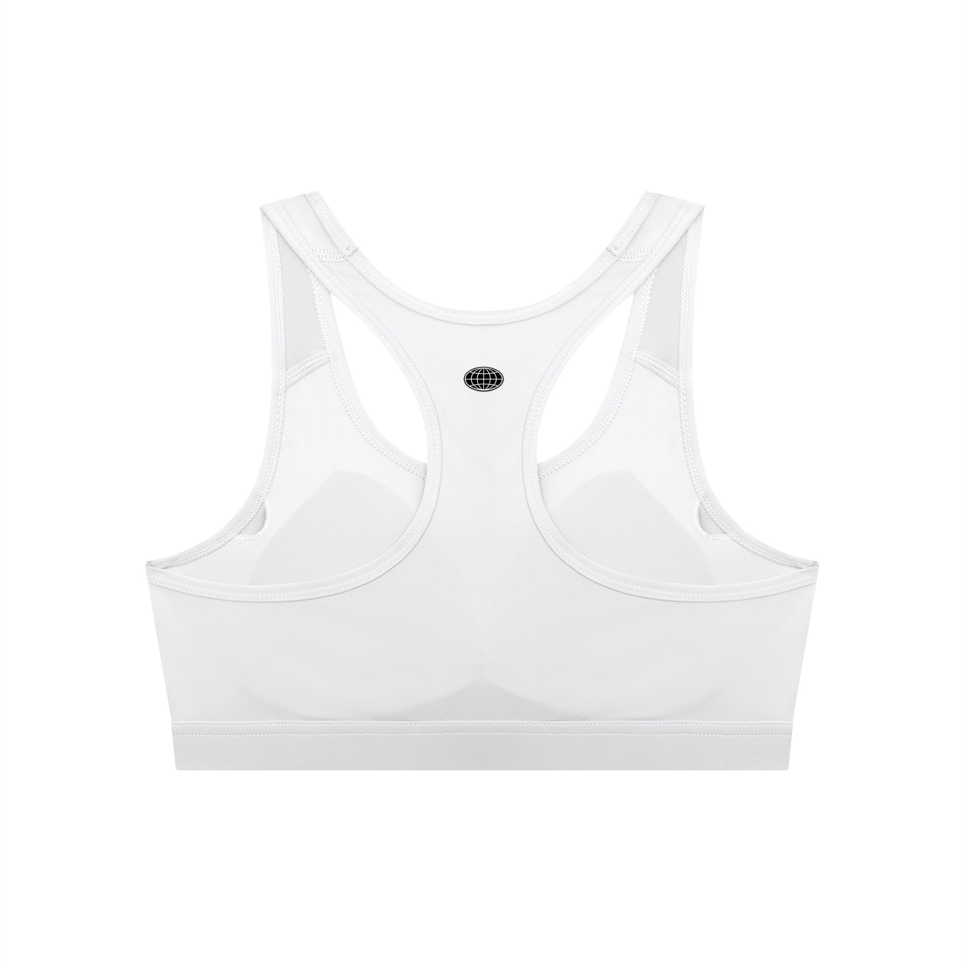 Sports Bra (Black Logo)