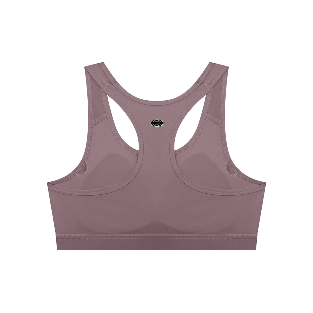 Sports Bra (Black Logo)