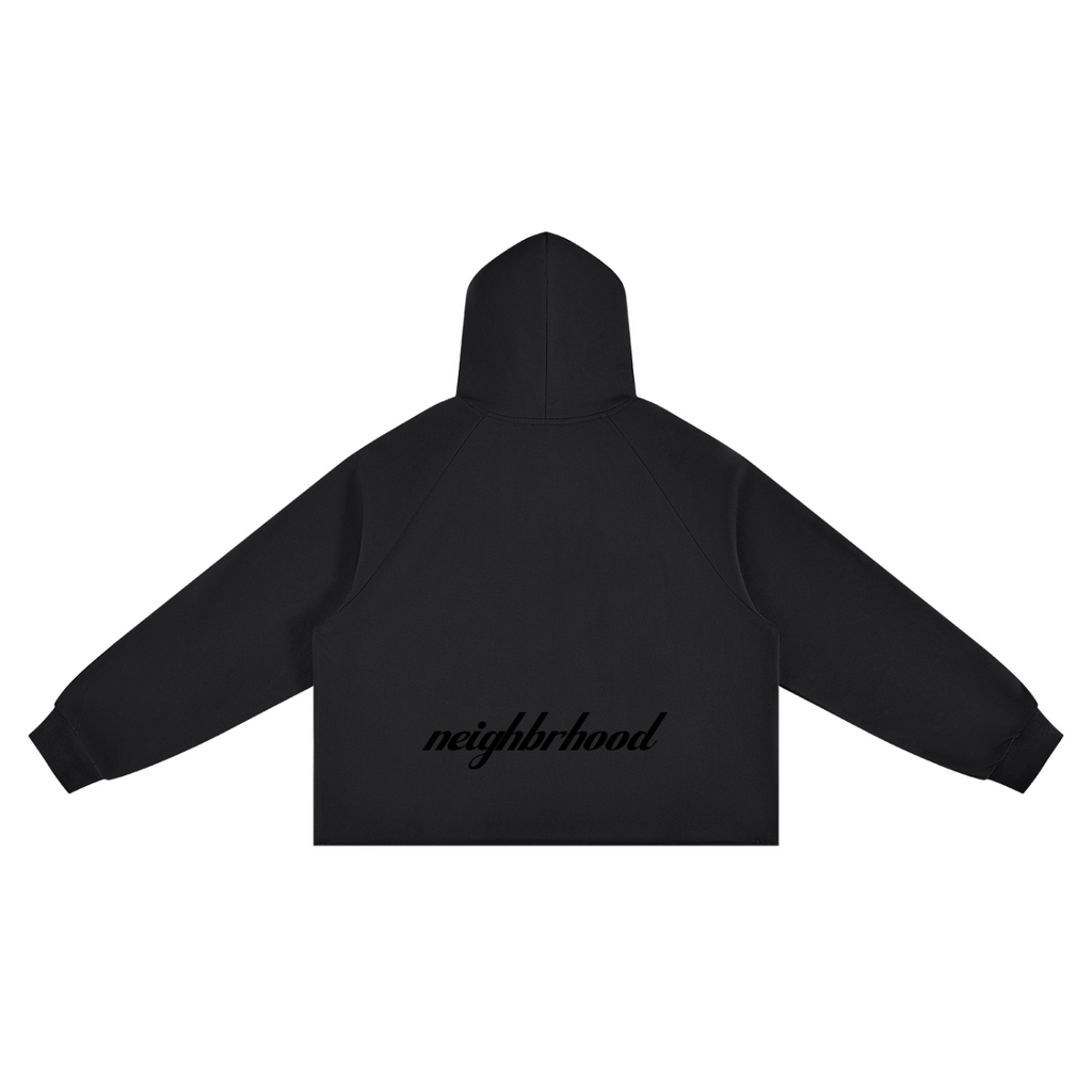 Raw Edge Hoodie