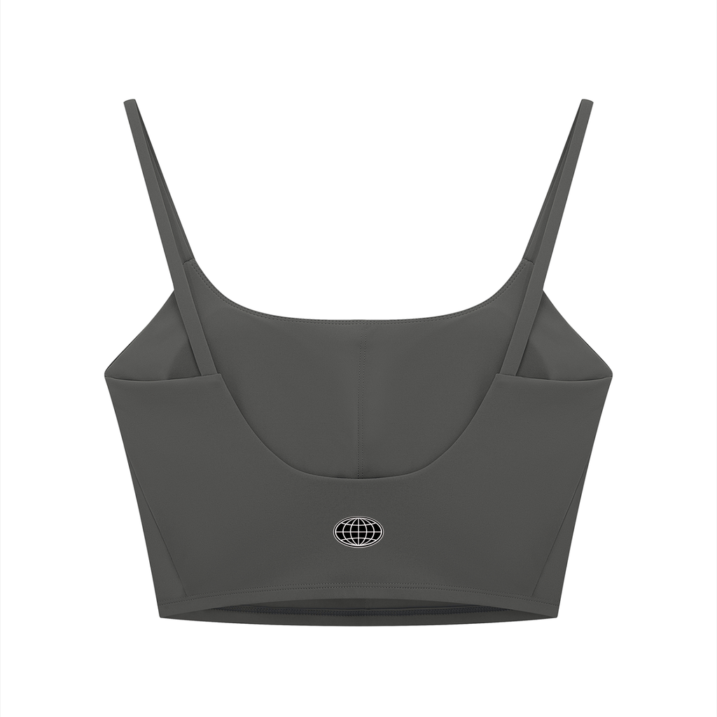 Sports Bra (Black Logo)