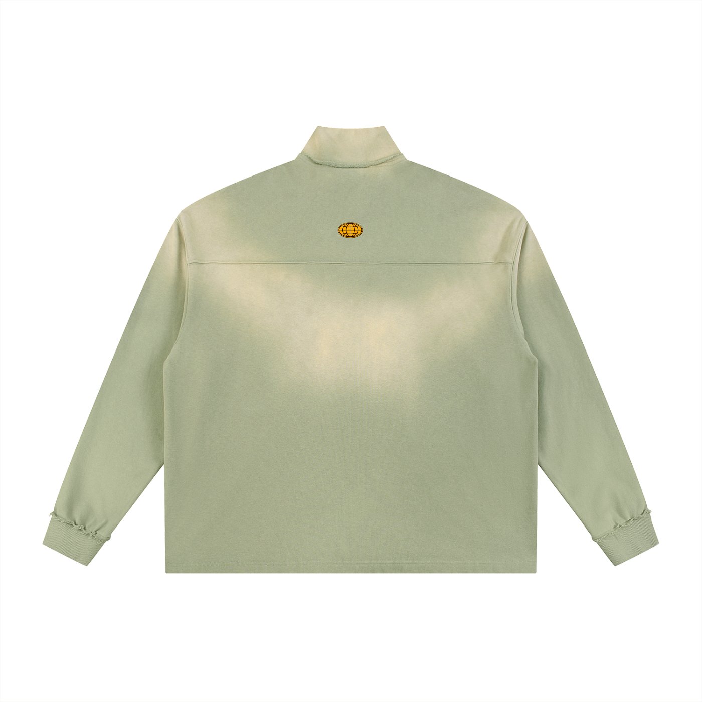 Raw Edge Quarter-Zip