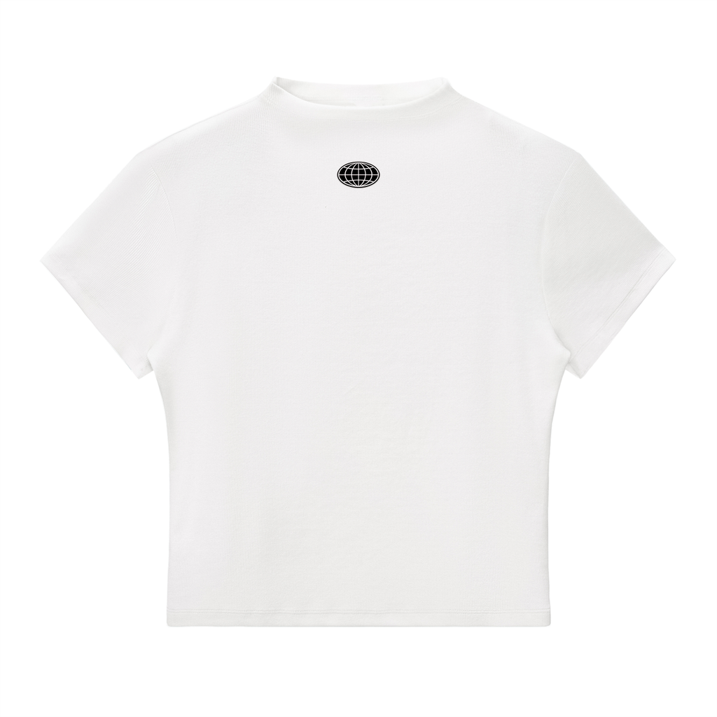 Slim Fit Mock Neck T-Shirt
