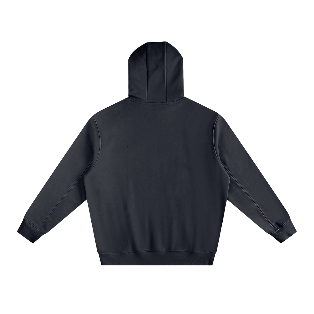 Script High Neck Hoodie