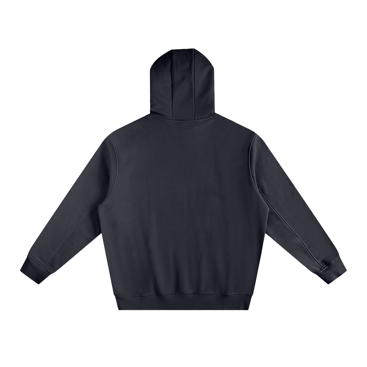 Script High Neck Hoodie