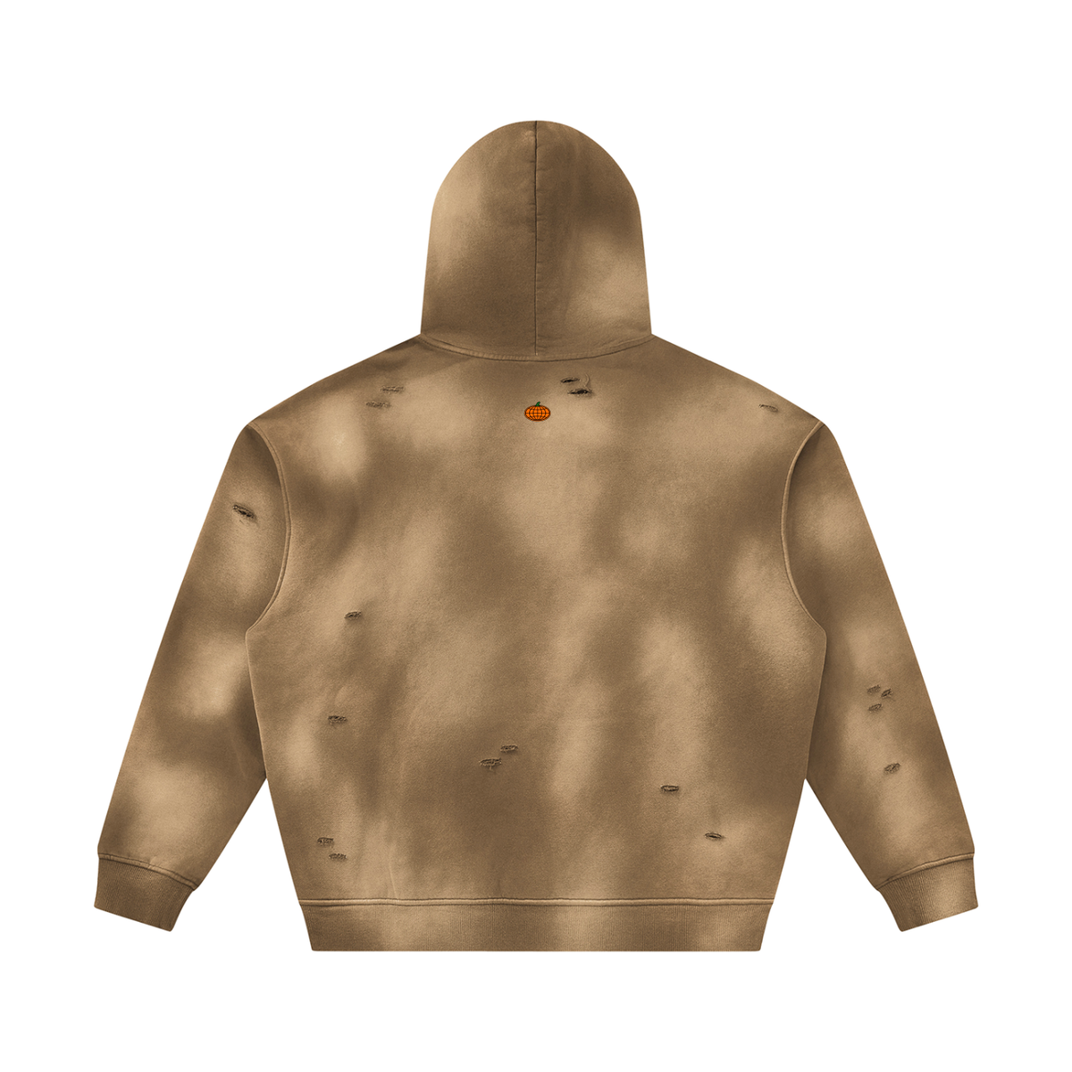 Frayed Fleece Hoodie
