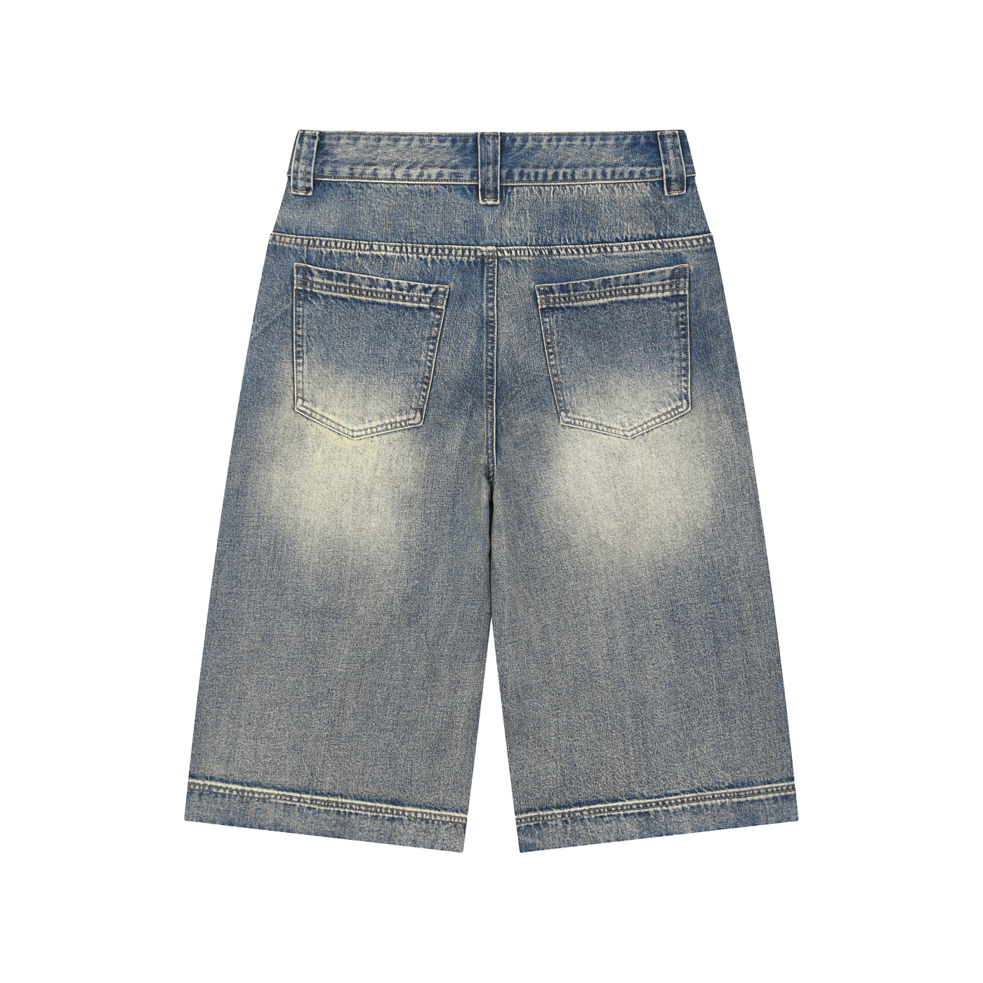 N-S Baggy Denim Shorts