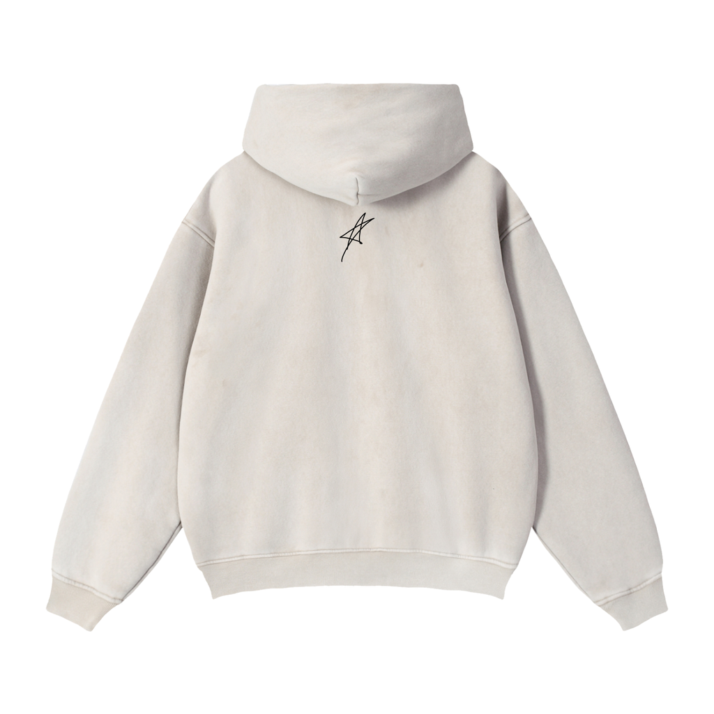 N-S Double zipper hoodie