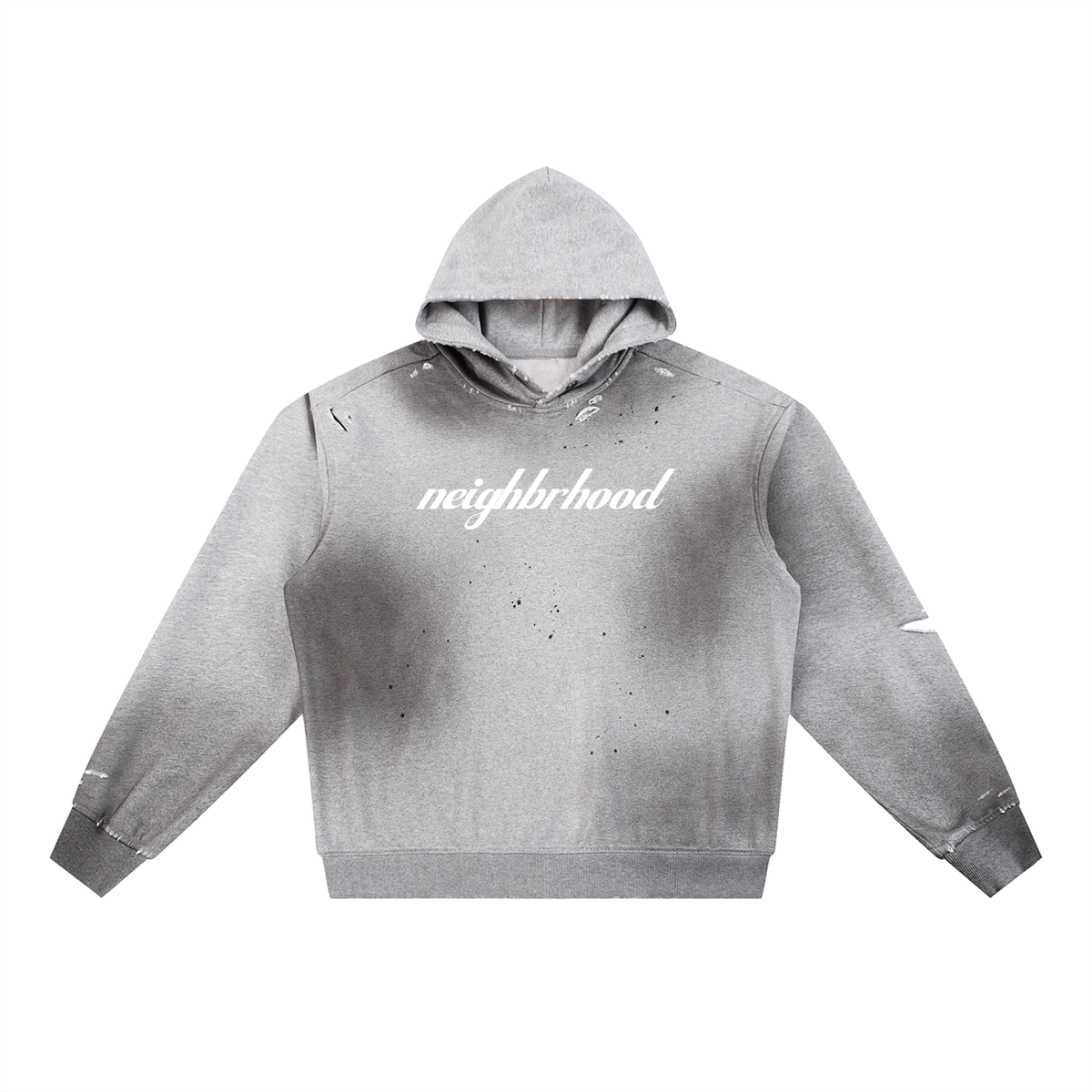 Frayed Fleece Hoodie