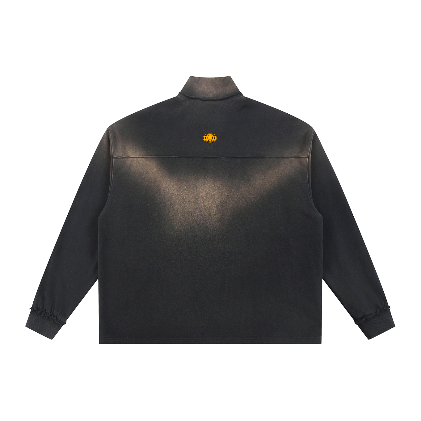 Raw Edge Quarter-Zip