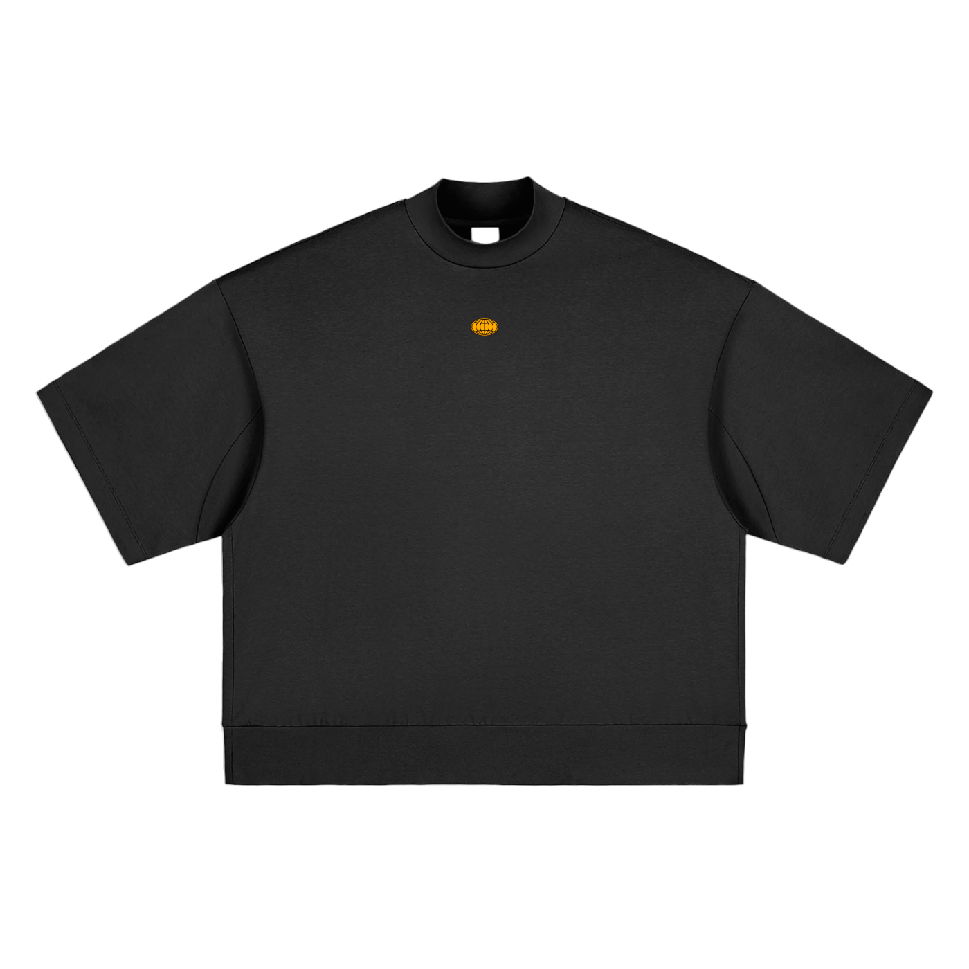 Oversized Mock Neck T-shirt