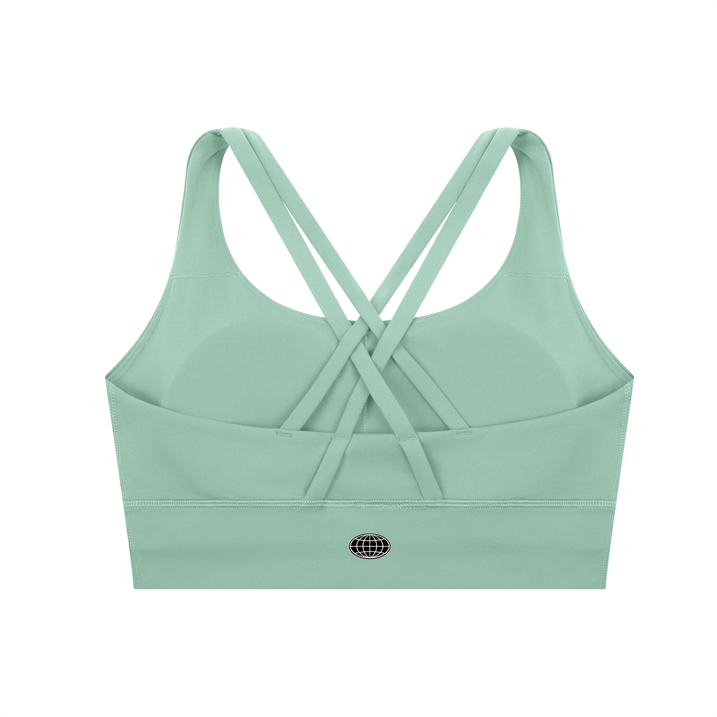 Sports Bra (Black Logo)
