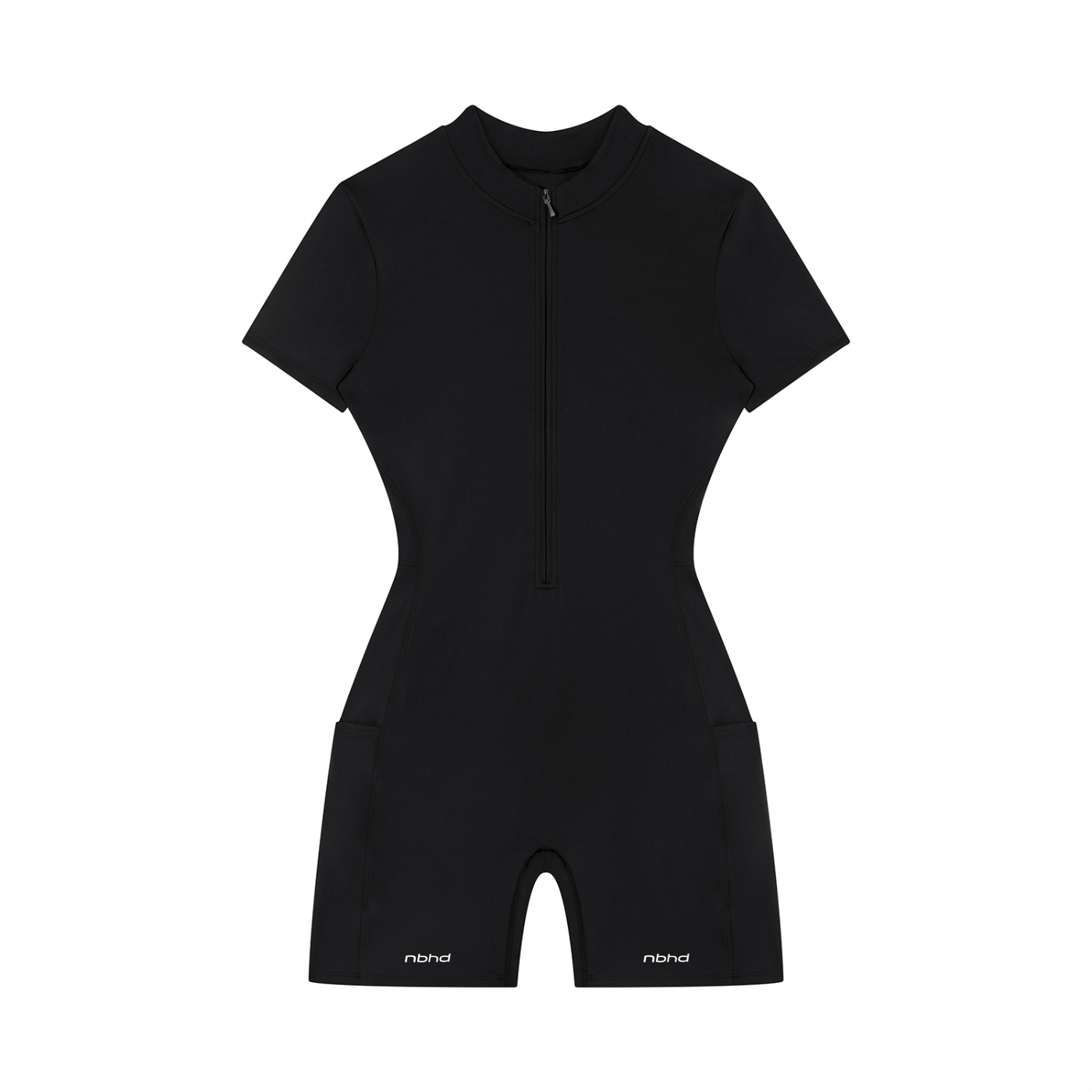 Quarter-Zip Romper