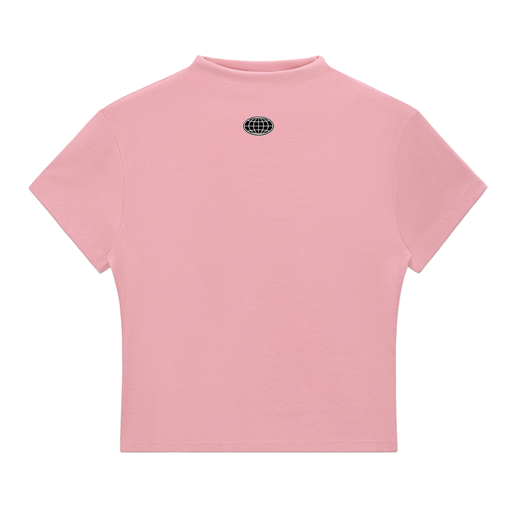 Slim Fit Mock Neck T-Shirt