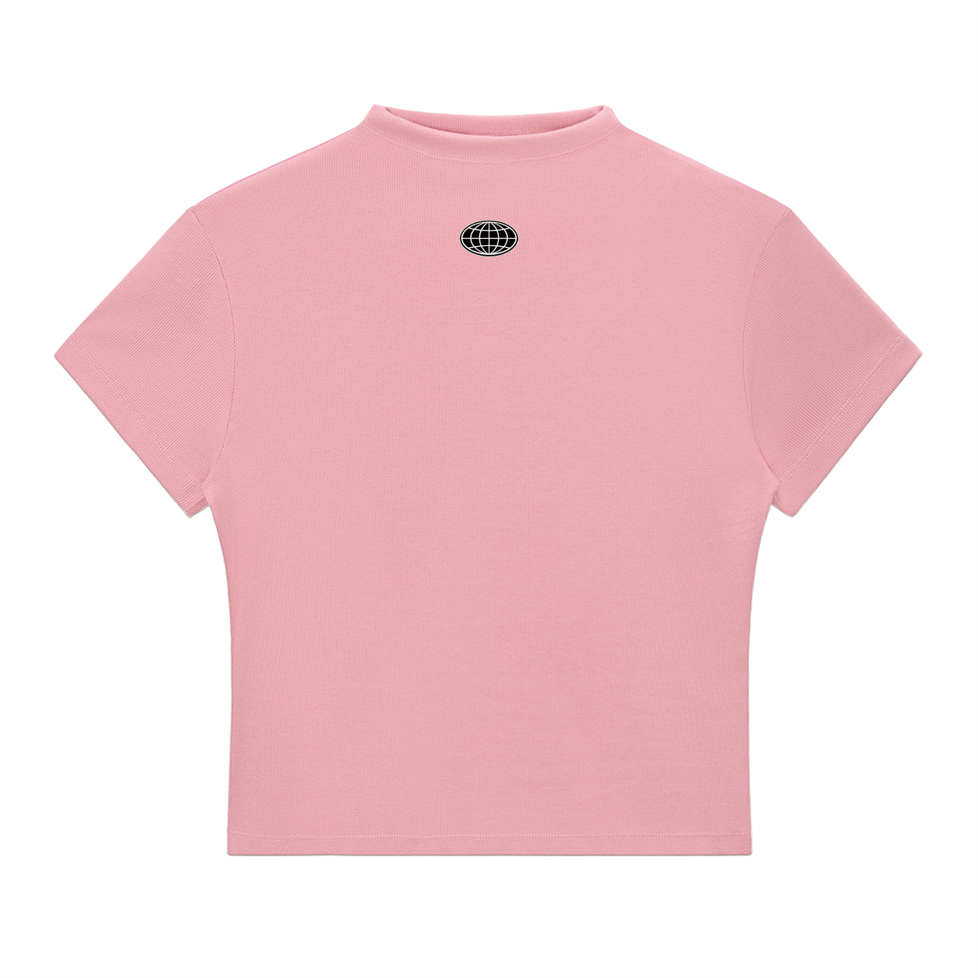 Slim Fit Mock Neck T-Shirt
