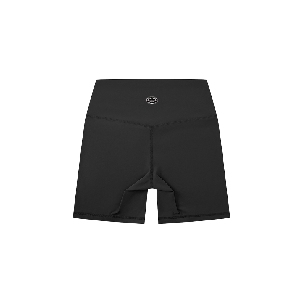 Biker Shorts (Black Logo)