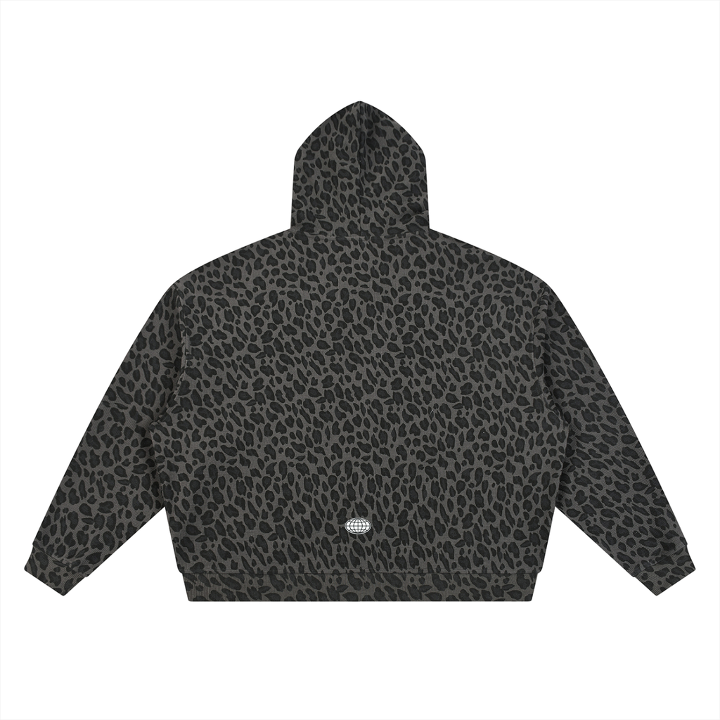Leopard Zip Up