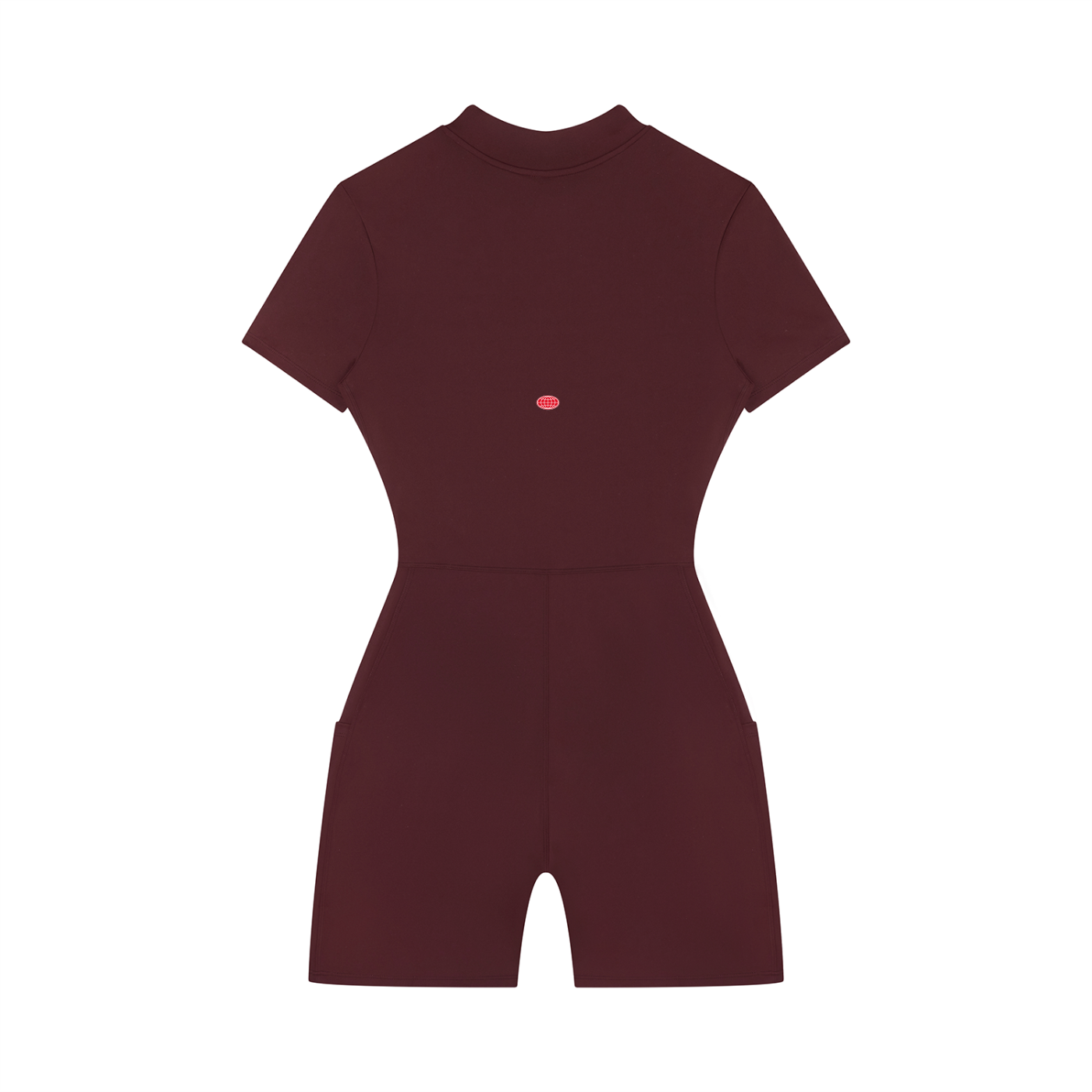 Quarter-Zip Romper