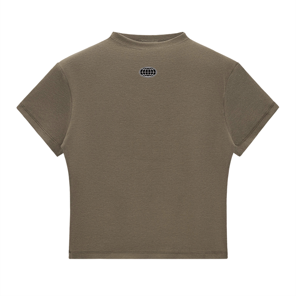 Slim Fit Mock Neck T-Shirt