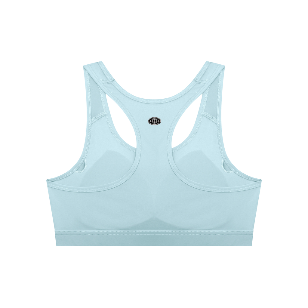 Sports Bra (Black Logo)