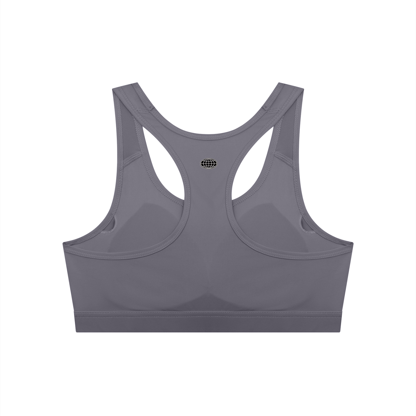 Sports Bra (Black Logo)