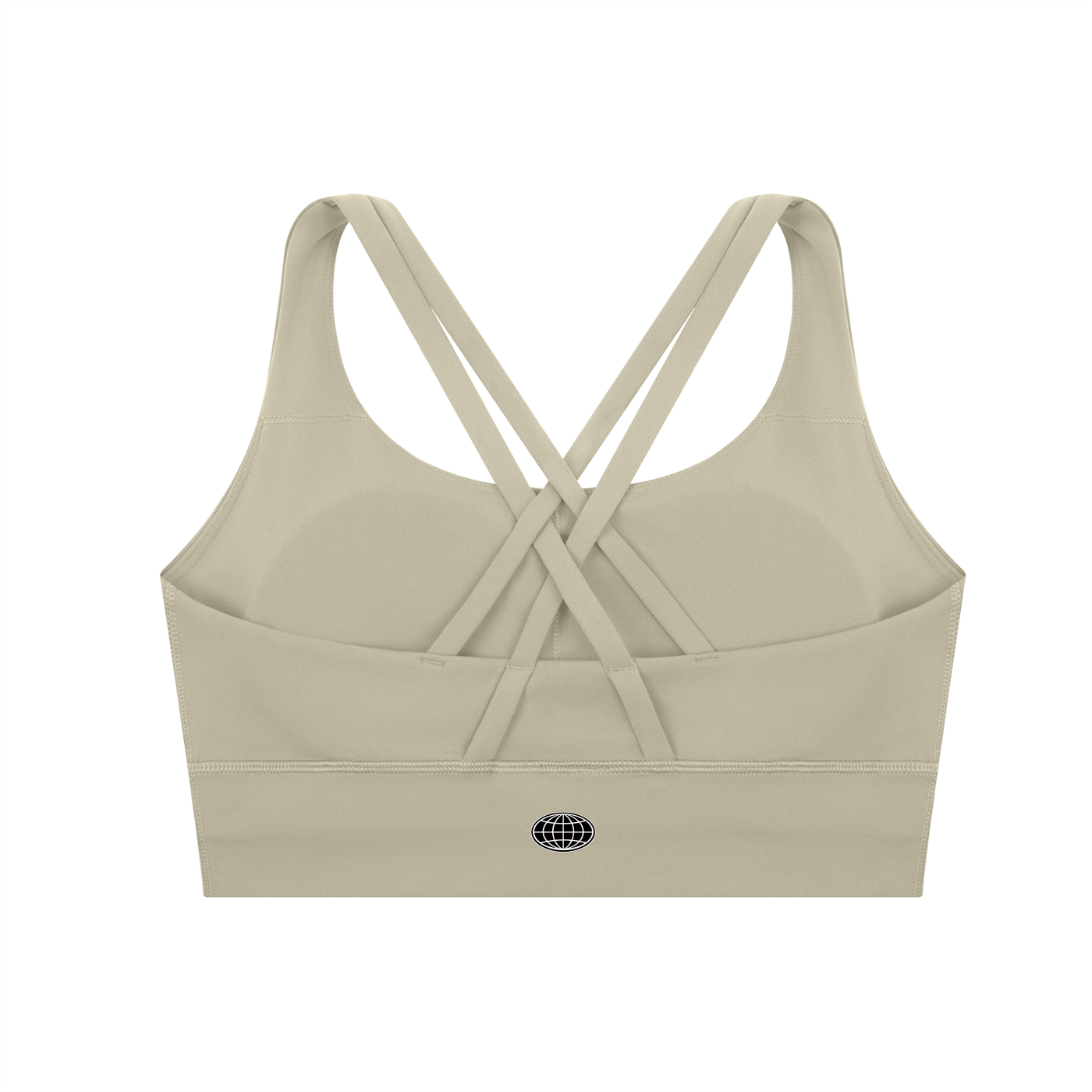 Sports Bra (Black Logo)