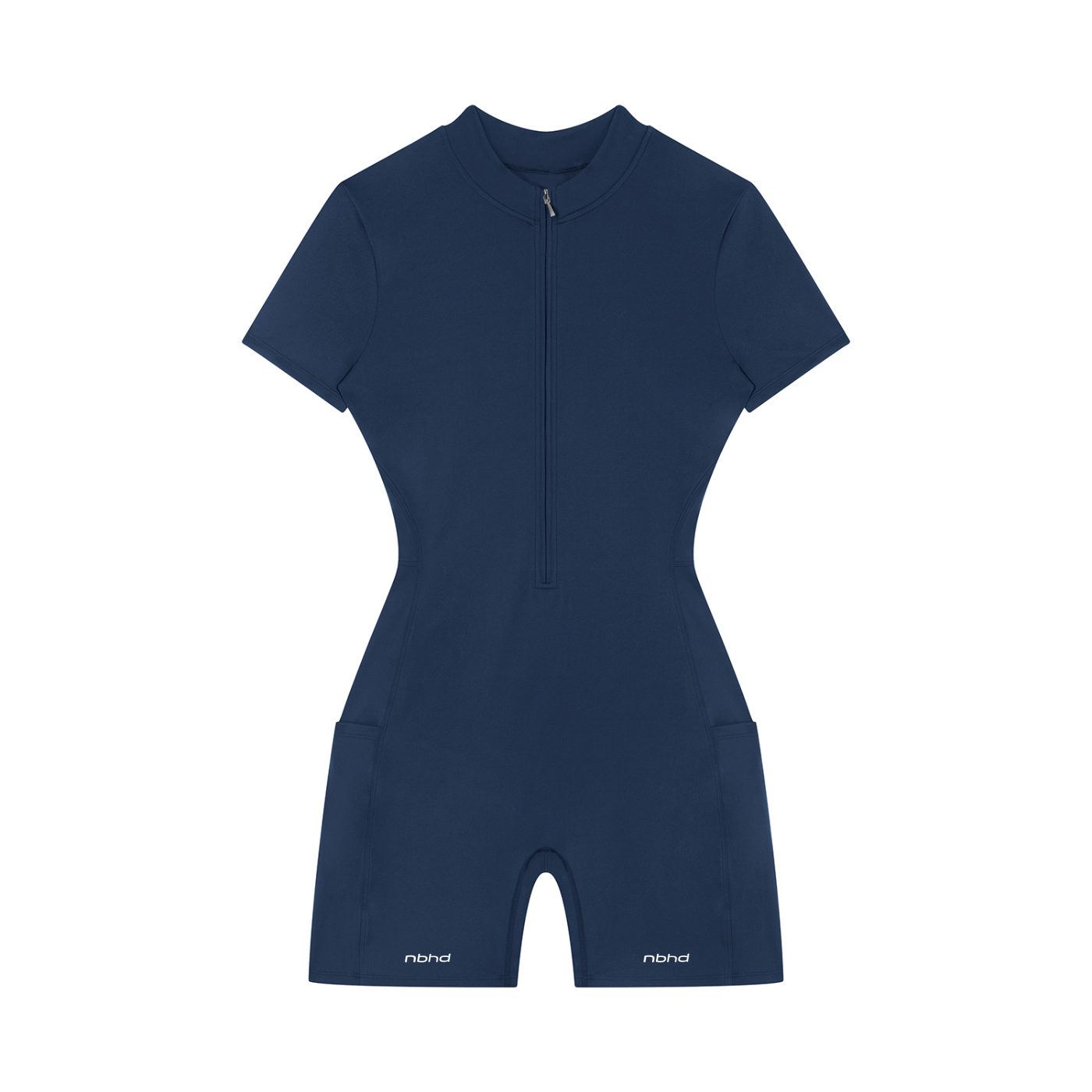 Quarter-Zip Romper