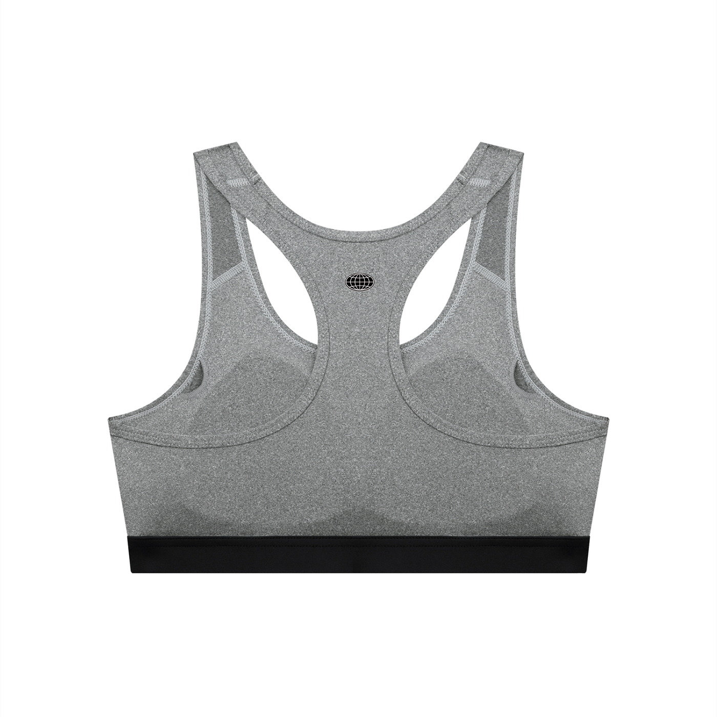 Sports Bra (Black Logo)