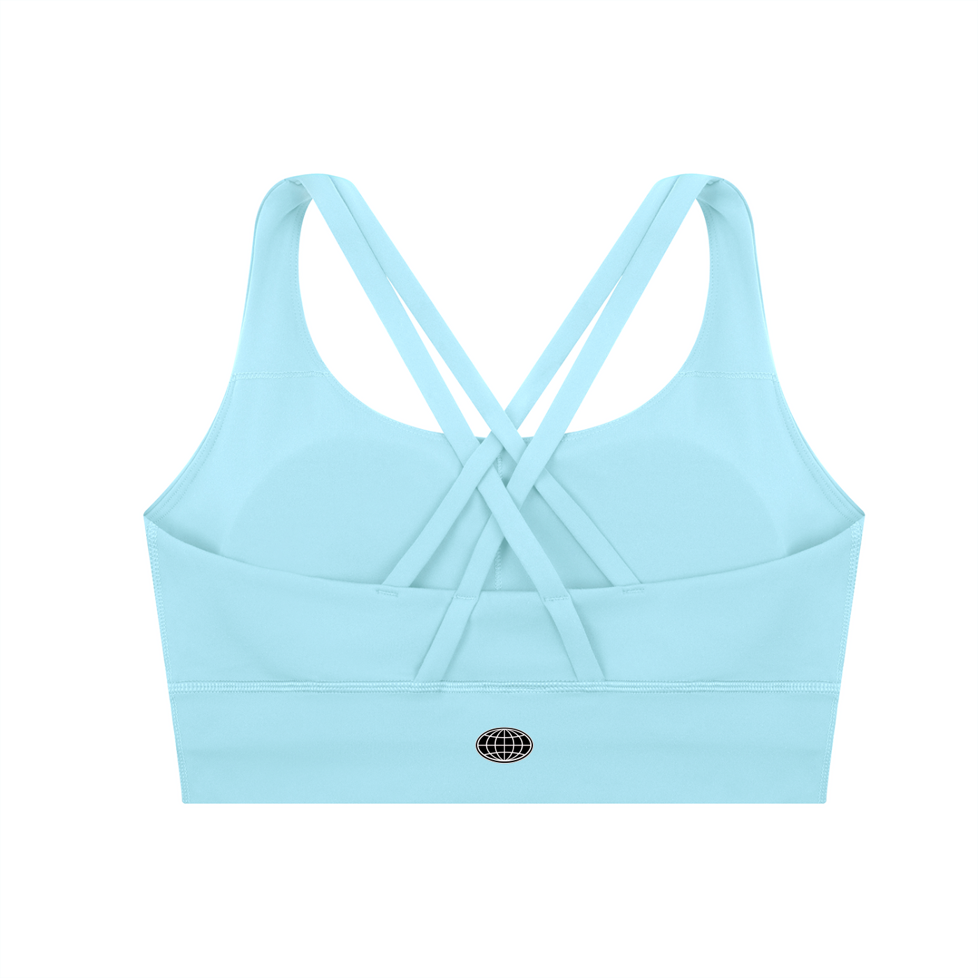 Sports Bra (Black Logo)