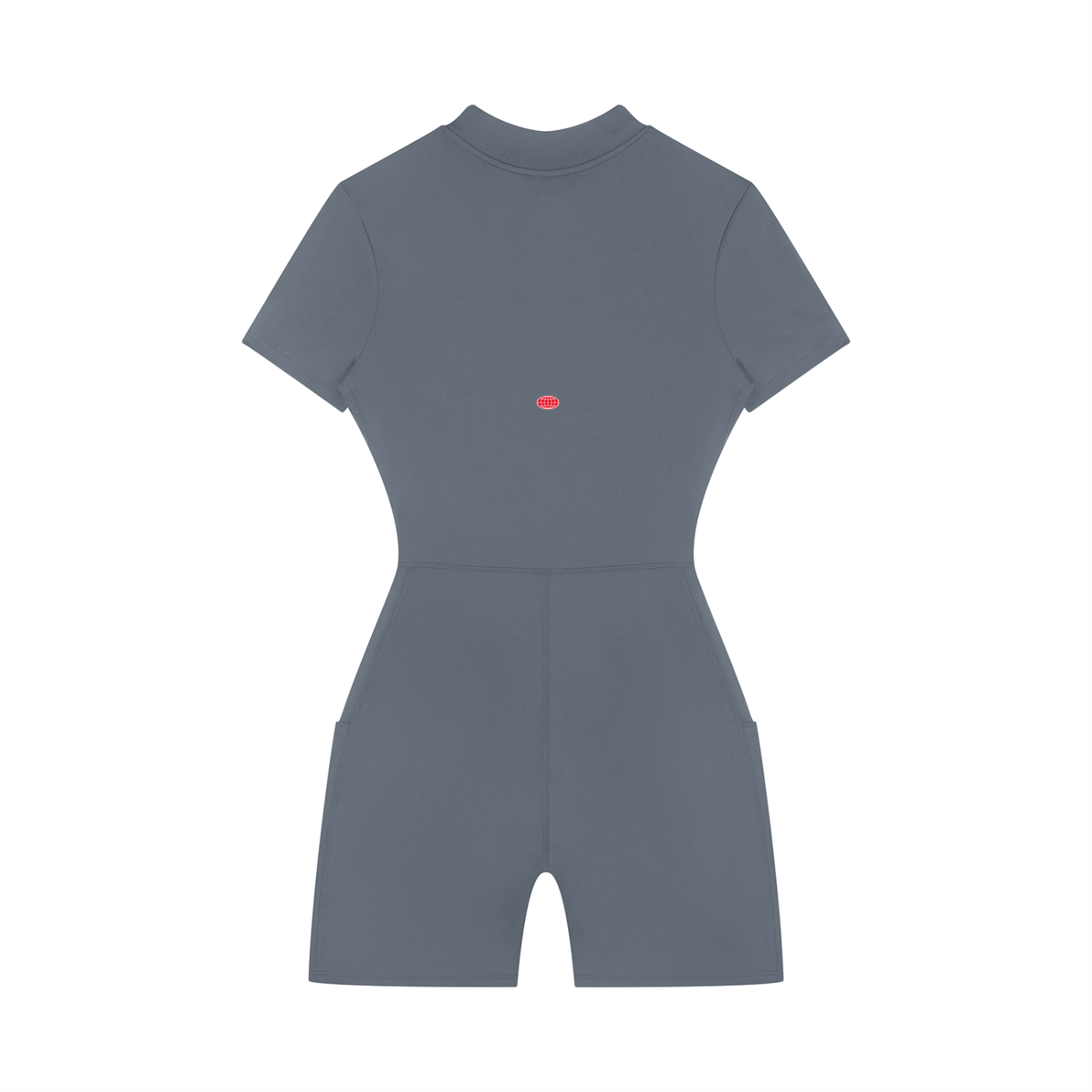 Quarter-Zip Romper