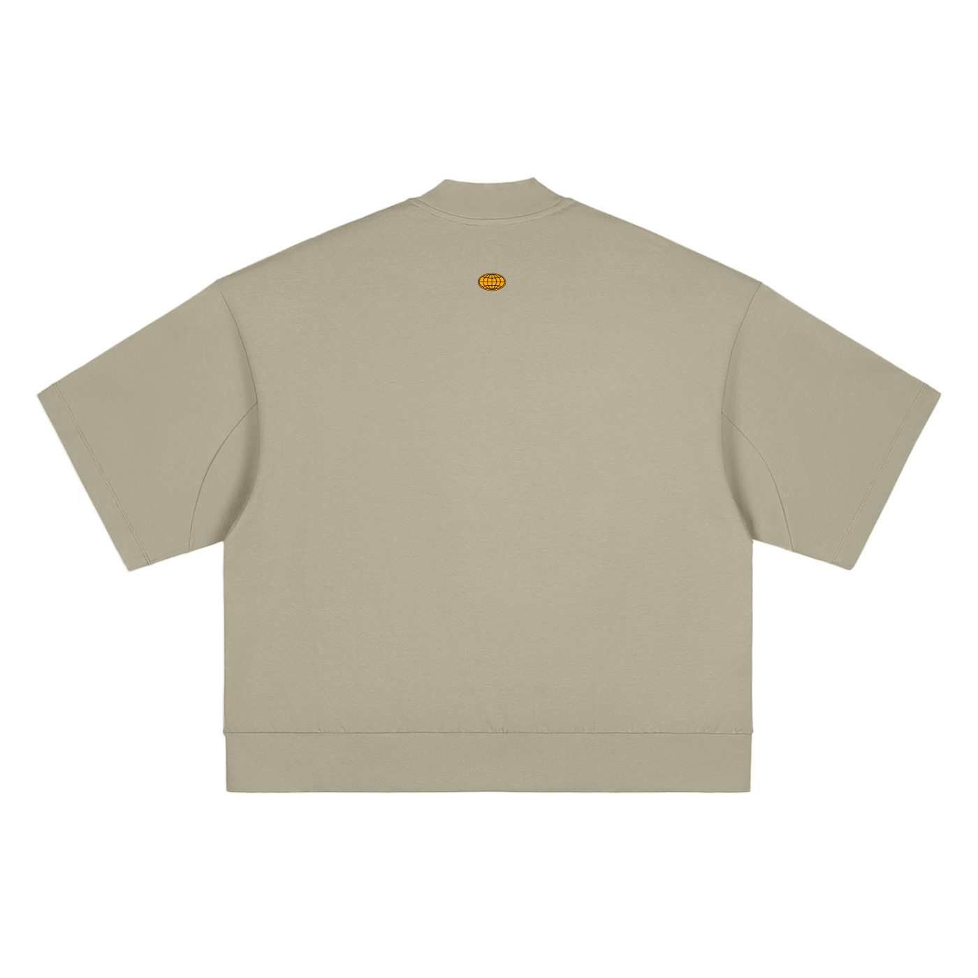 Oversized Mock Neck T-shirt