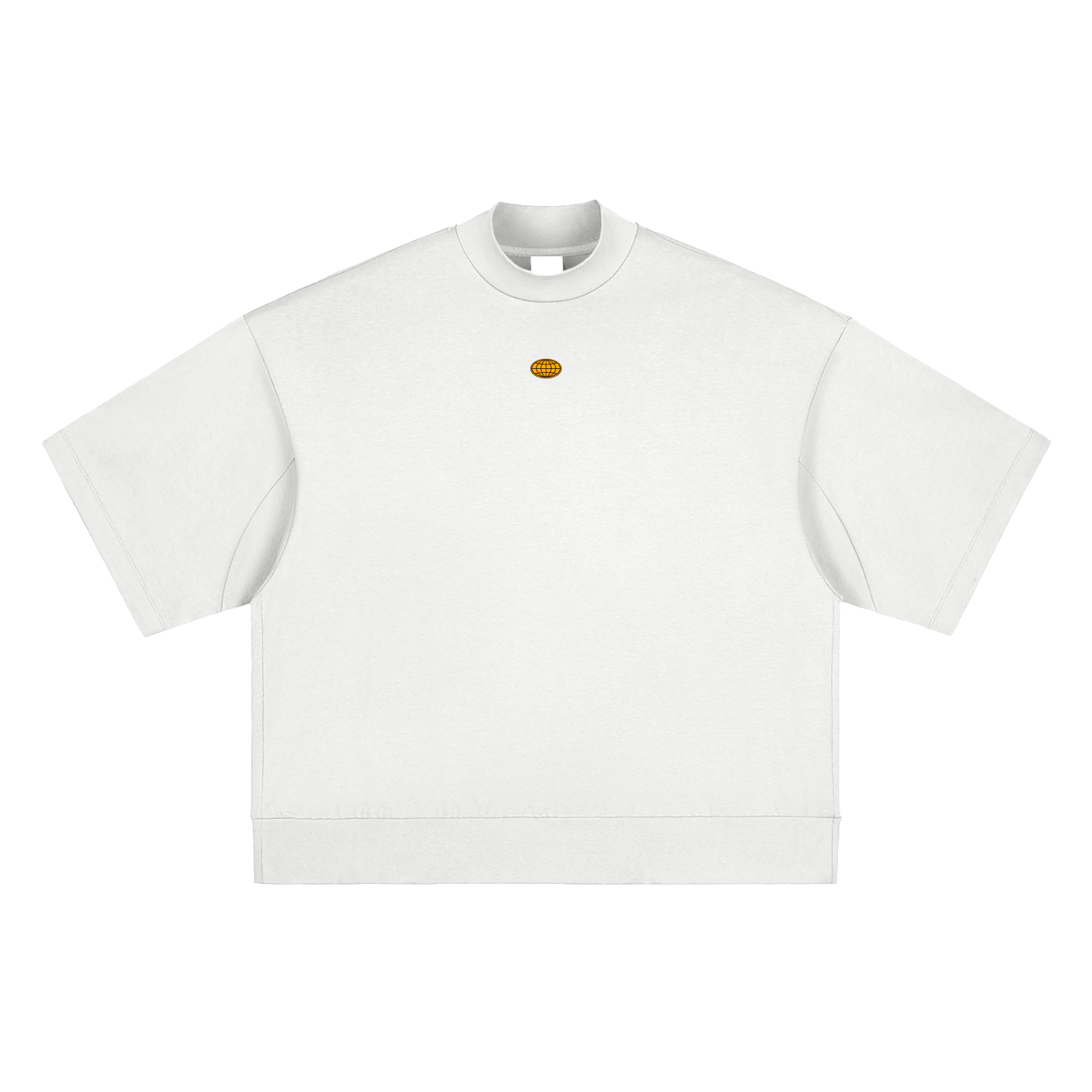 Oversized Mock Neck T-shirt