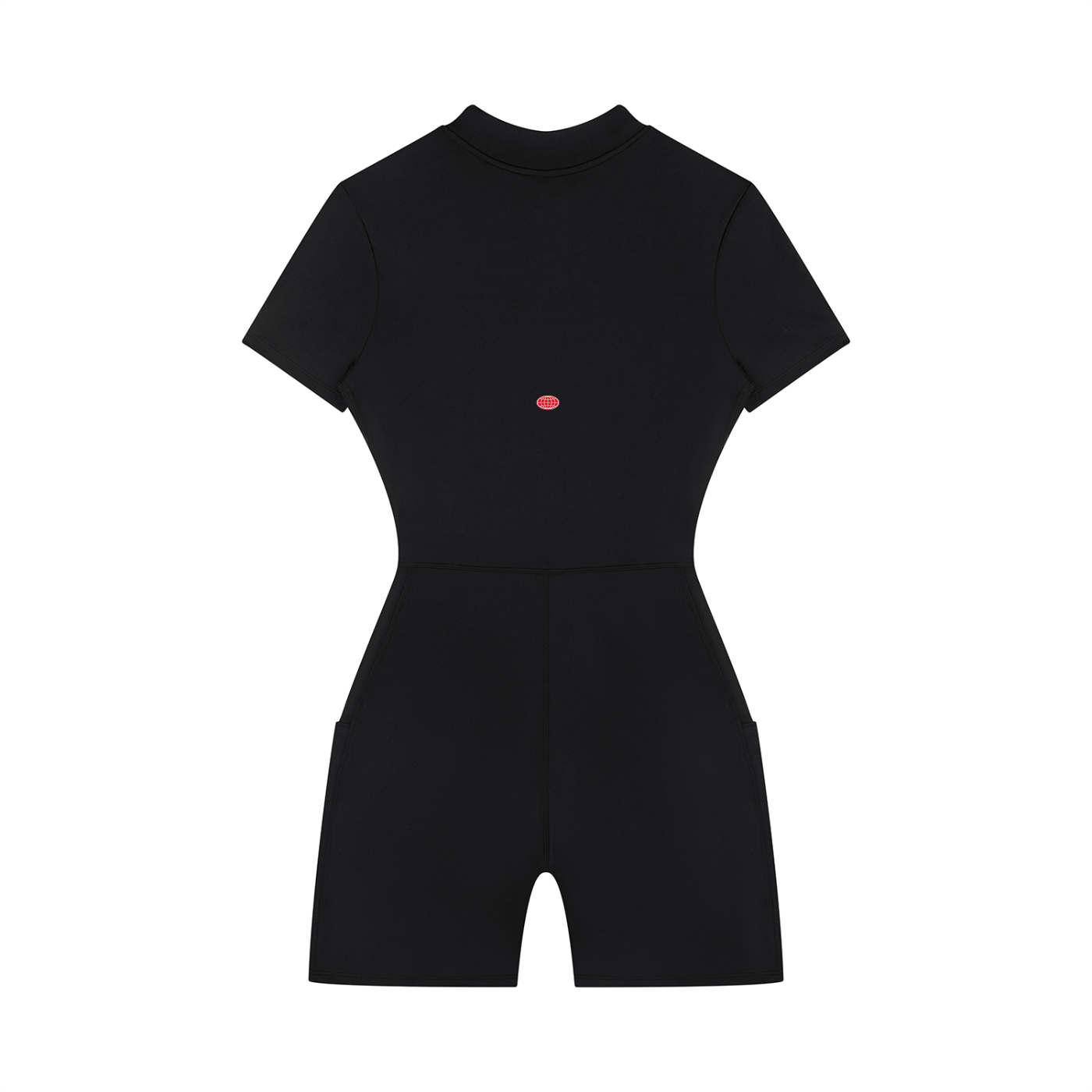 Quarter-Zip Romper