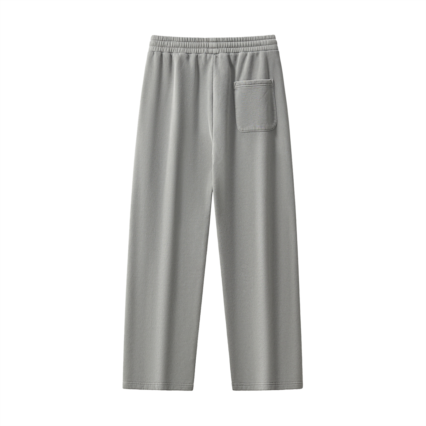 Fleeced Straight-Leg Sweatpants