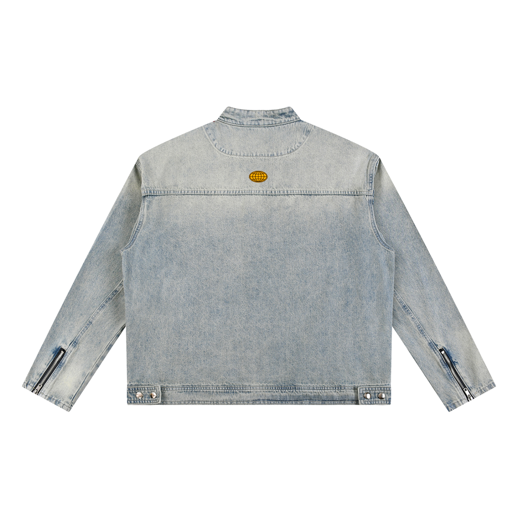 Vintage Wash Denim Jacket