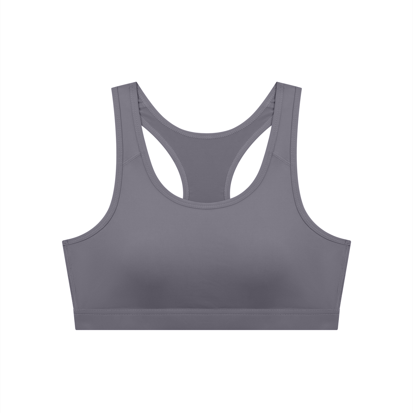 Sports Bra (Black Logo)