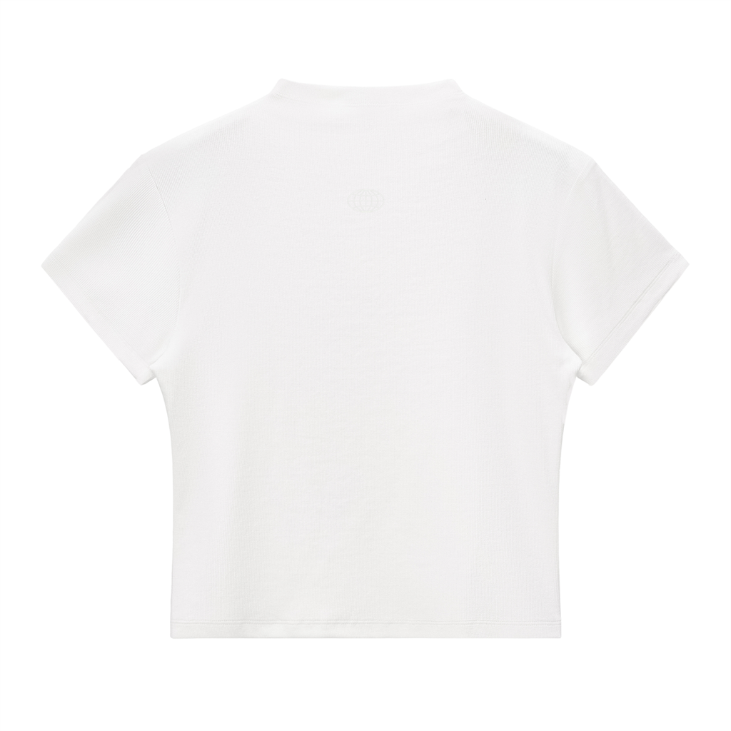 Slim Fit Mock Neck T-Shirt