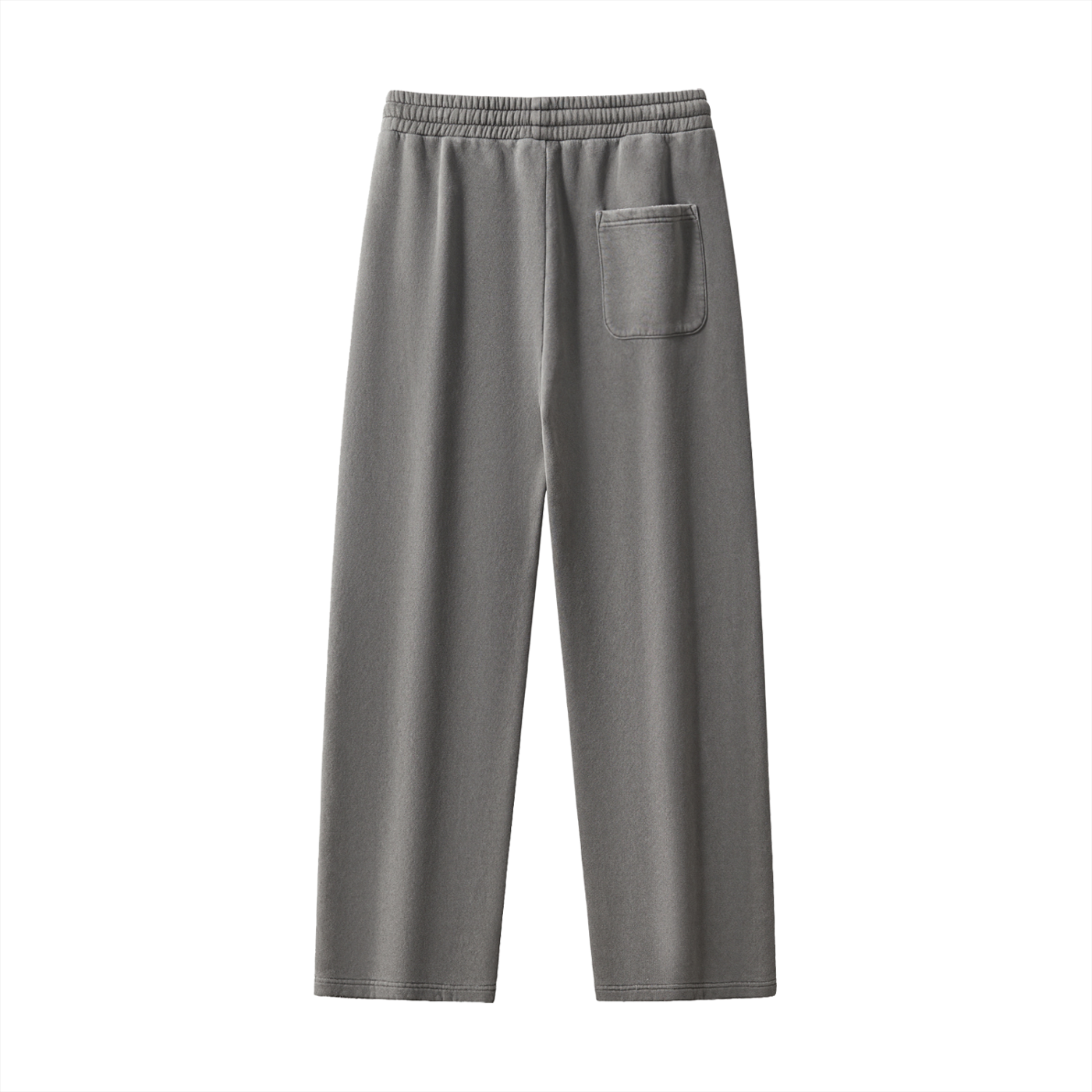 Fleeced Straight-Leg Sweatpants
