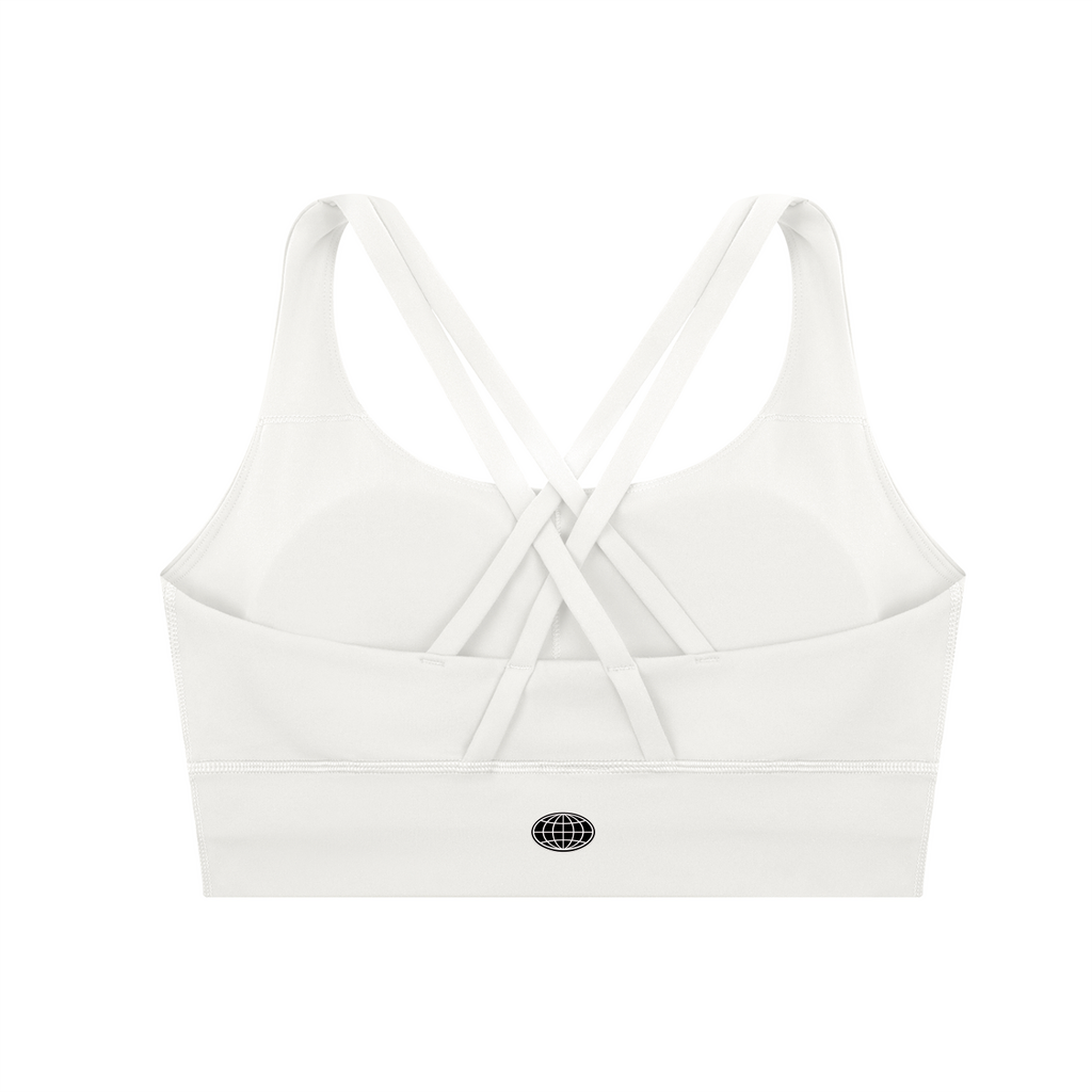 Sports Bra (Black Logo)