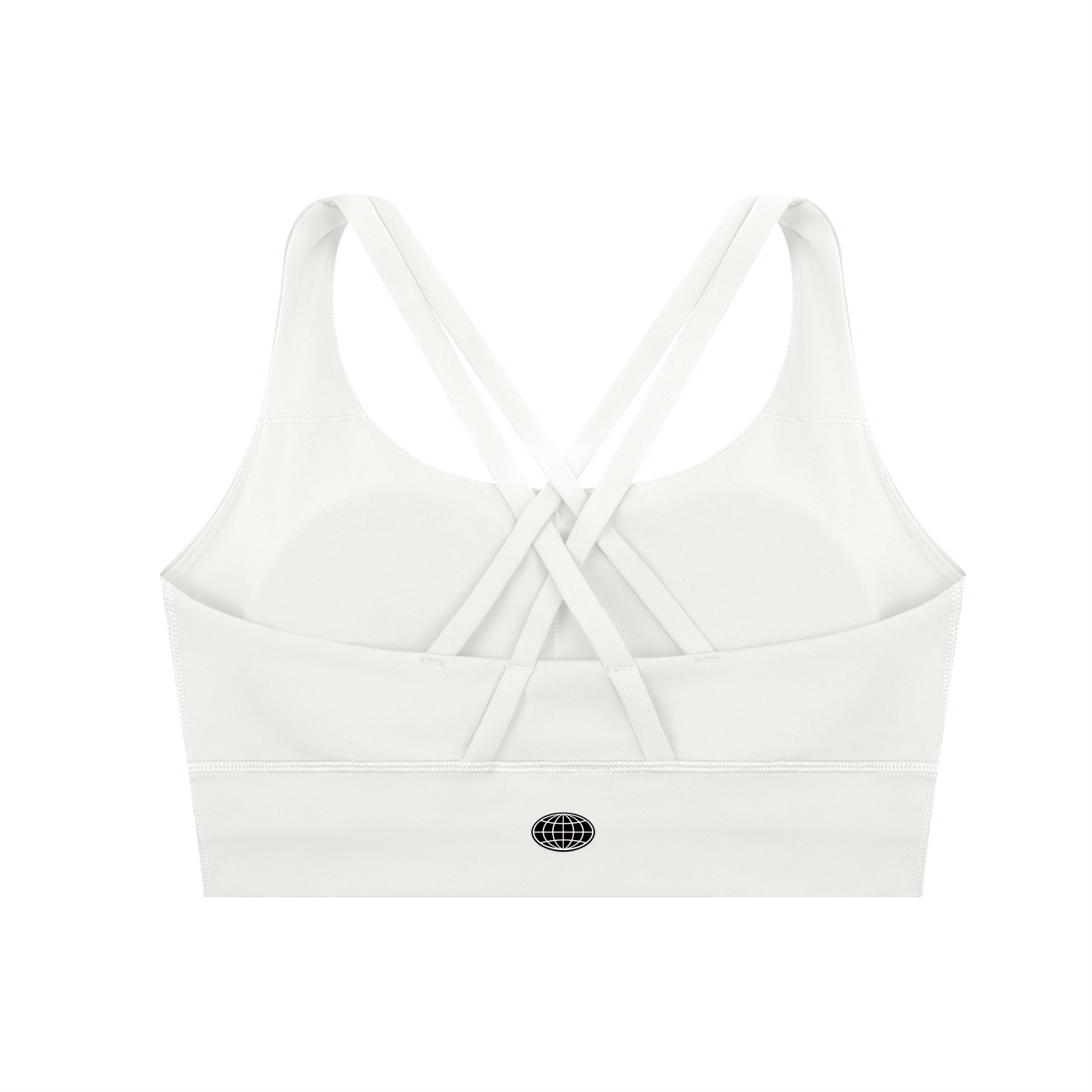 Sports Bra (Black Logo)