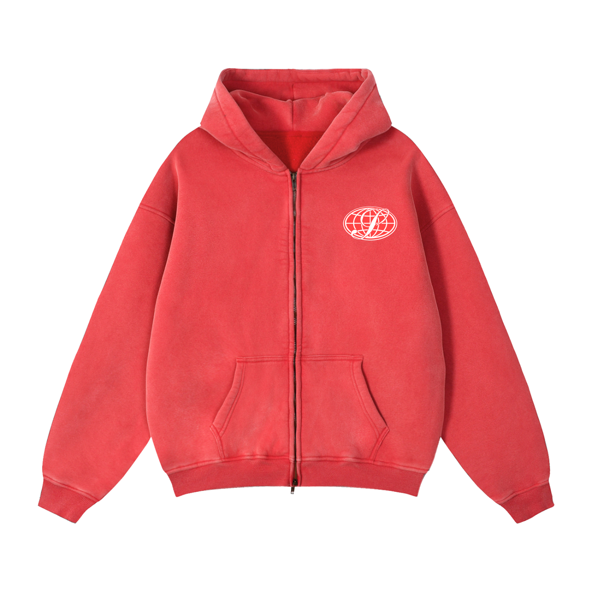 N-S Double Zipper Hoodie