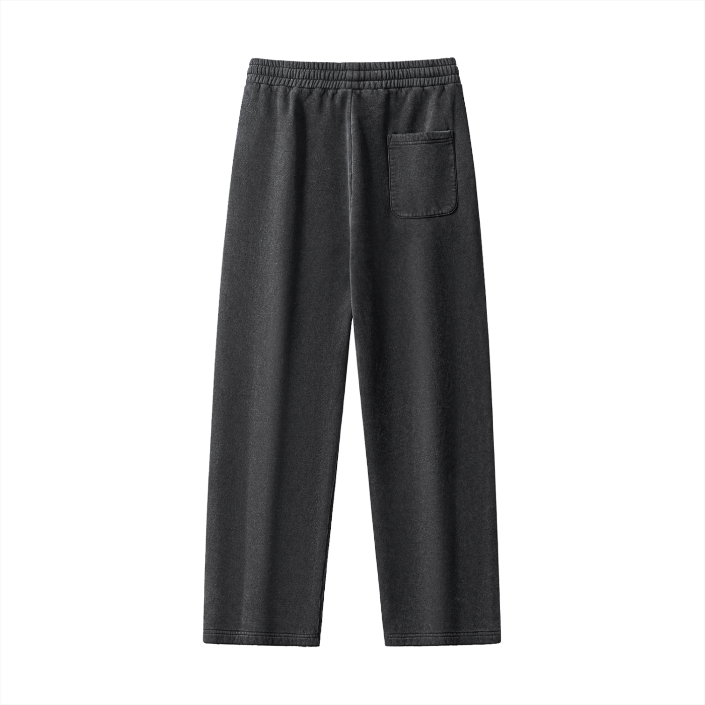 Fleeced Straight-Leg Sweatpants