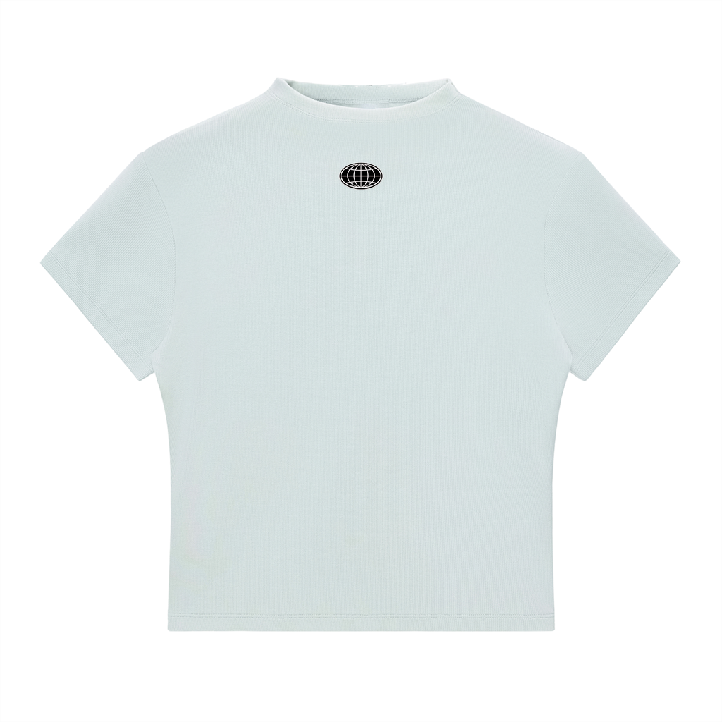 Slim Fit Mock Neck T-Shirt