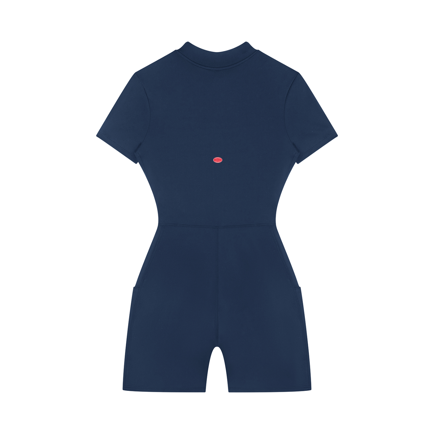Quarter-Zip Romper