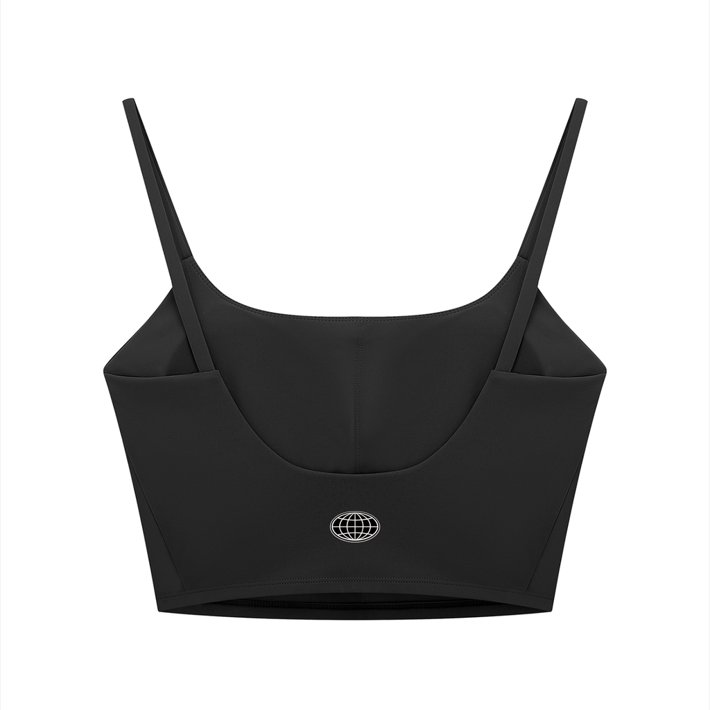 Sports Bra (Black Logo)