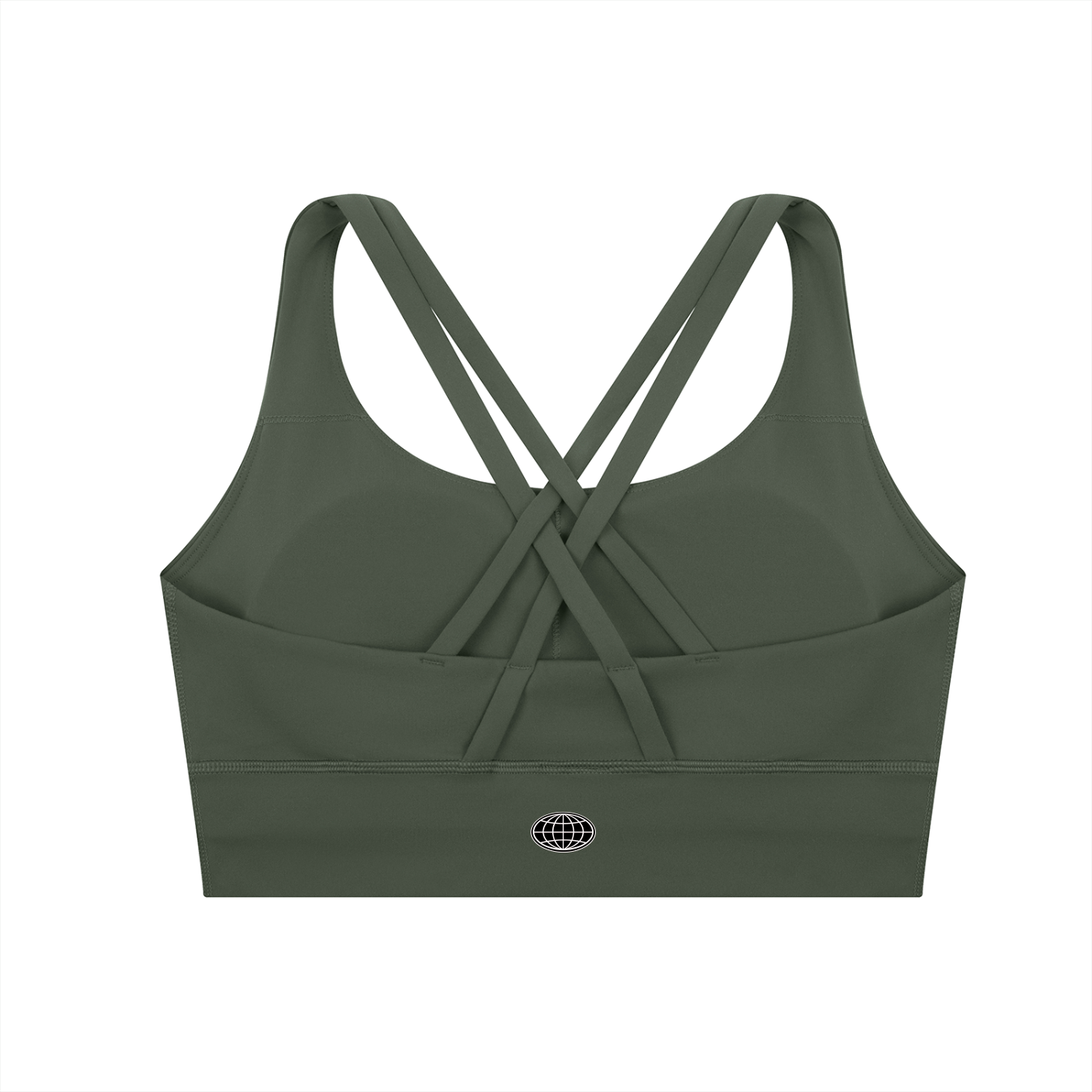 Sports Bra (Black Logo)